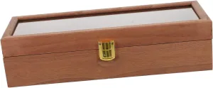 respondent plow stable significant Organizer with Elegant Design Durable Material for Home Display and Packaging for Watches and Jewelry Storage Slot Wooden Watch Storage Box Vintage Jewelry 