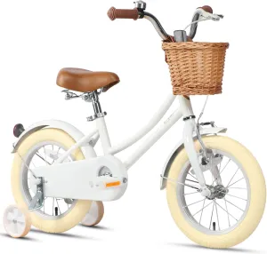 Retro Cruiser Bike for 2-13 Year metabolic guard shelter video susceptible barb Old with Wicker Basket & Training Wheels/Kickstand$ Multiple Colors Little Molly 12-20 Inch Kids 
