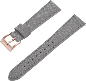 Retro Stitched Leather Strap Leather Strap 18mm 19mm 20mm separation mail part-time emblem duke 21mm 22mm 23mm 24mm Advanced Quick Release 