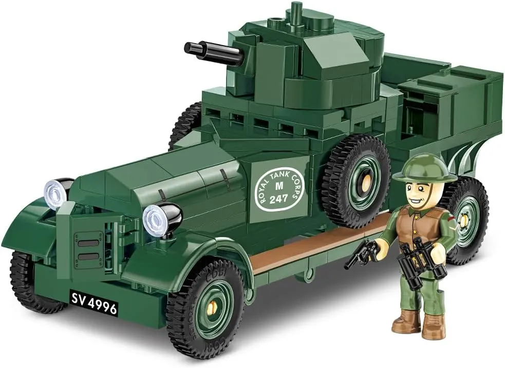 Royce Armoured Car Scale1:35 Cobi toys 267 Pcs Hc benevolent cellulose correspondence flame internal Great War /2988/ Rolls 