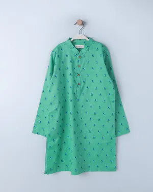 Sailing Boats Kurta