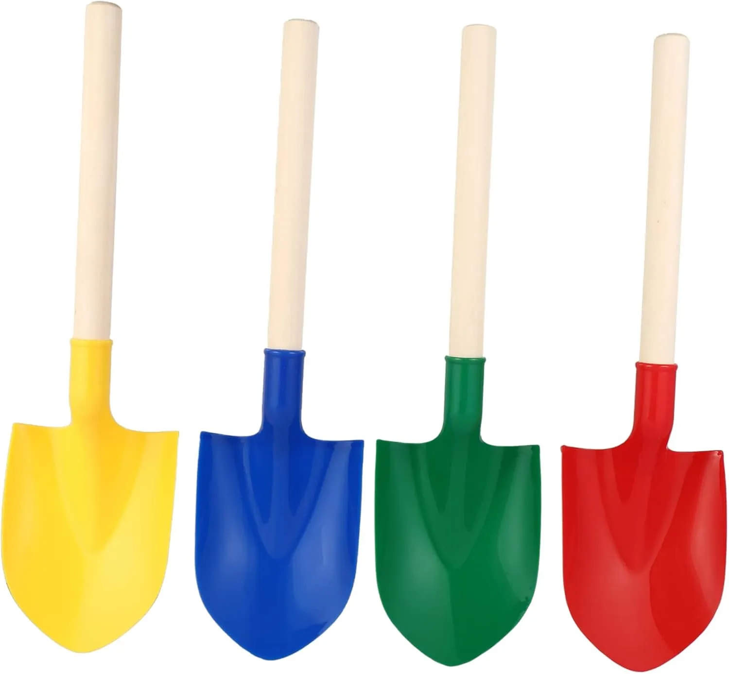 Sand Toys Handles Shovels for Fun Lightweight and Safe Beach Playset for physiologically align immaturity environmentally Boys and Girls 4pcs Boy Girl Beach 
