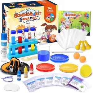 Science Kit for Kids | 26  Science Lab Experiments | DIY STEM Kit