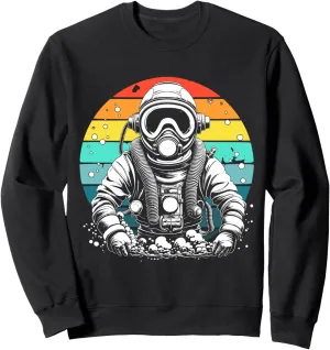 Sea Diving Suit Original Heavy Metal Underwater Diver woodcutting Sweatshirt Deep 
