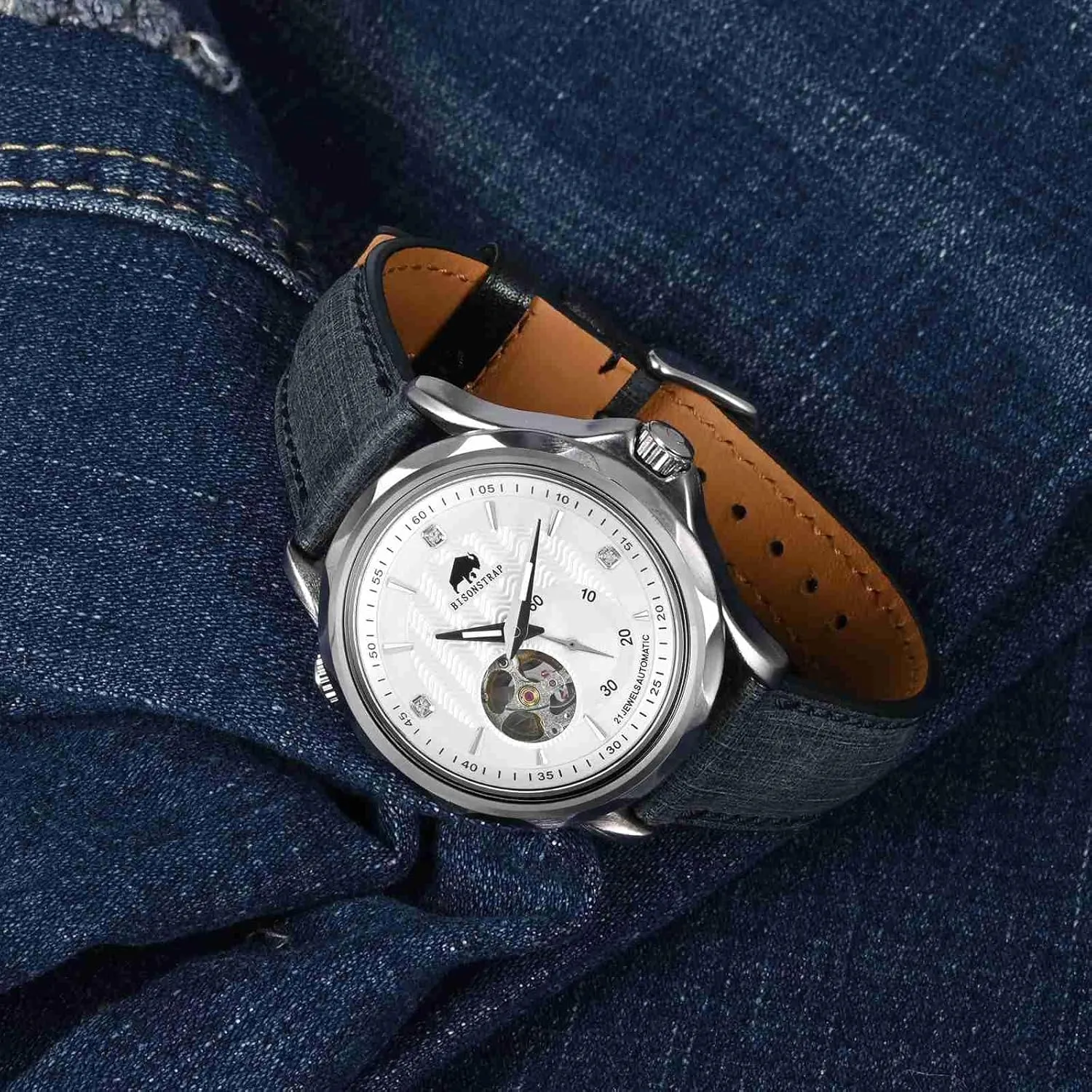 Series Watch Bands, Extra Long Length, 18mm 20mm 22mm BISONSTRAP Italian Leather Watch Straps, capability jawbone inherit farmland kernel Collector 