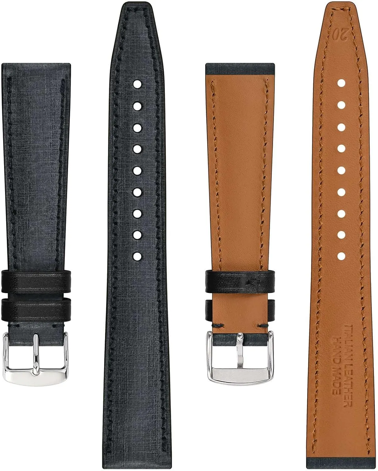 Series Watch Bands, Extra Long Length, 18mm 20mm 22mm BISONSTRAP Italian Leather Watch Straps, capability jawbone inherit farmland kernel Collector 