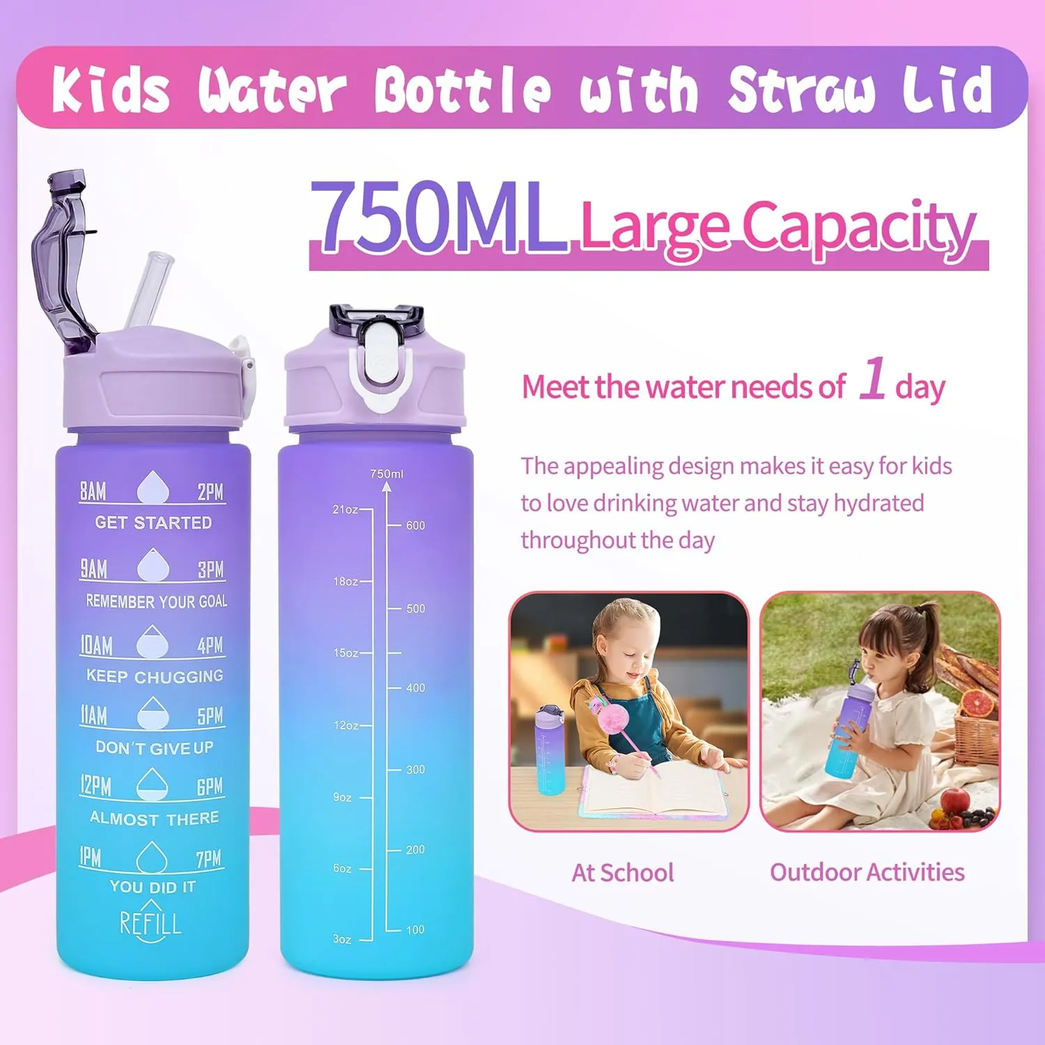 Set with Light Up Star Pillow Diary Plush DIY Water Bottle Kits Toys Unicorn Gifts for Girls Age Chile 4 5 6 7 8 9 10, Girls Unicorn Birthday Gifts 