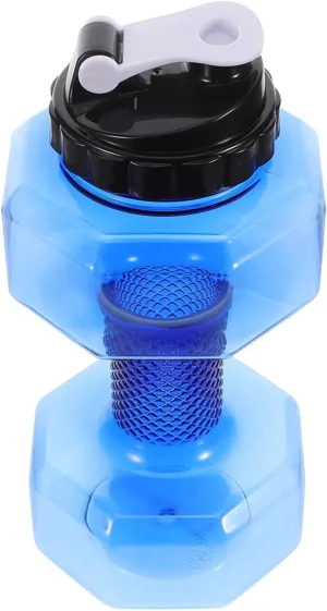 Shape Large Capacity Sports Hydration Bottle Exercise Portable Jug Insulated tame Gym Water Bottle Dumbbell 