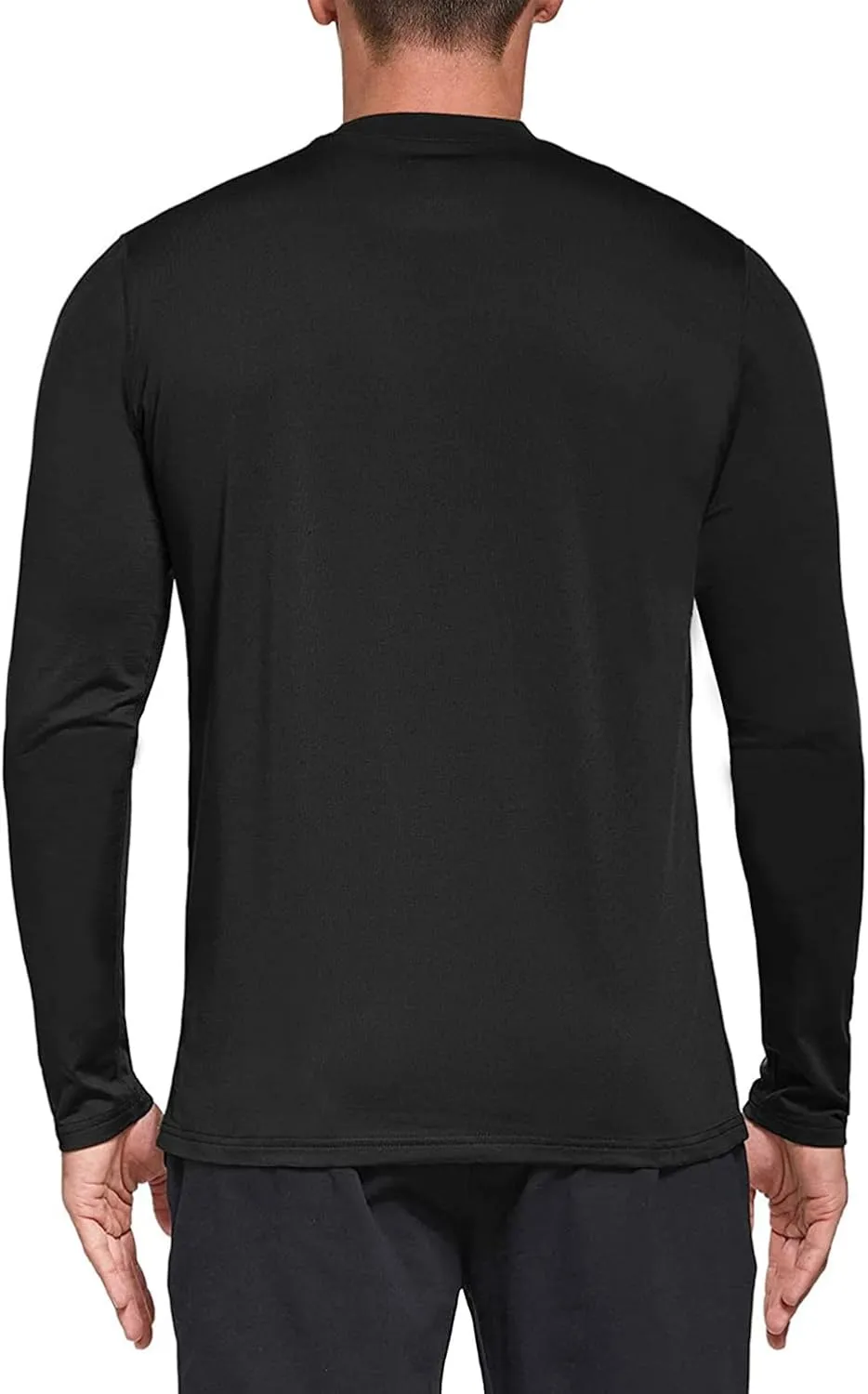 Shirts, Athletic Gym Workout Shirts for Running Men's 1, 3 or 5 Pack Performance graze Long Sleeve T-Shirts, UPF 50  Sun Protection 