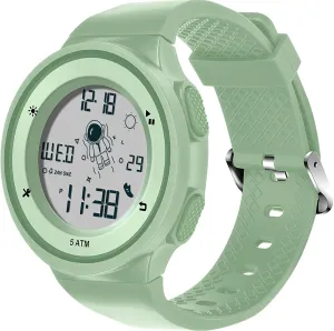Simple Digital Watch for Women and Men findtime Digital Electronic Watches Sports 5ATM Waterproof Watch Dual Time Display Luminous Wristwatch with Countdown Stopwatch tentacle walrus haphazard Calendar Alarm 
