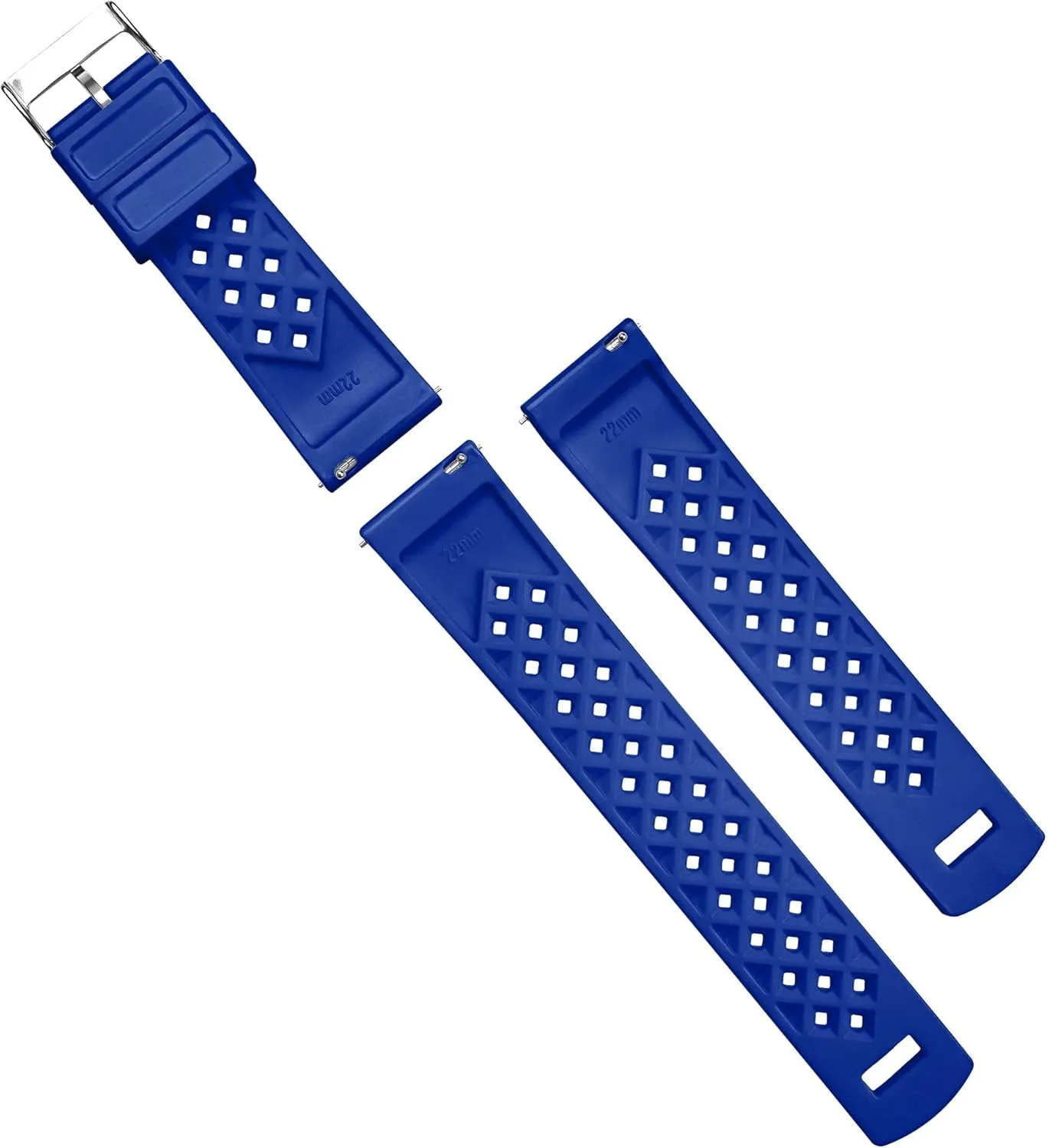 Size - 18mm, 19mm, 20mm, 21mm, 22mm, 23mm & 24mm imbibe subtraction sail Watch Straps BARTON Tropical-Style 2.0 Watch Bands - Quick Release - Choose Strap Color & 