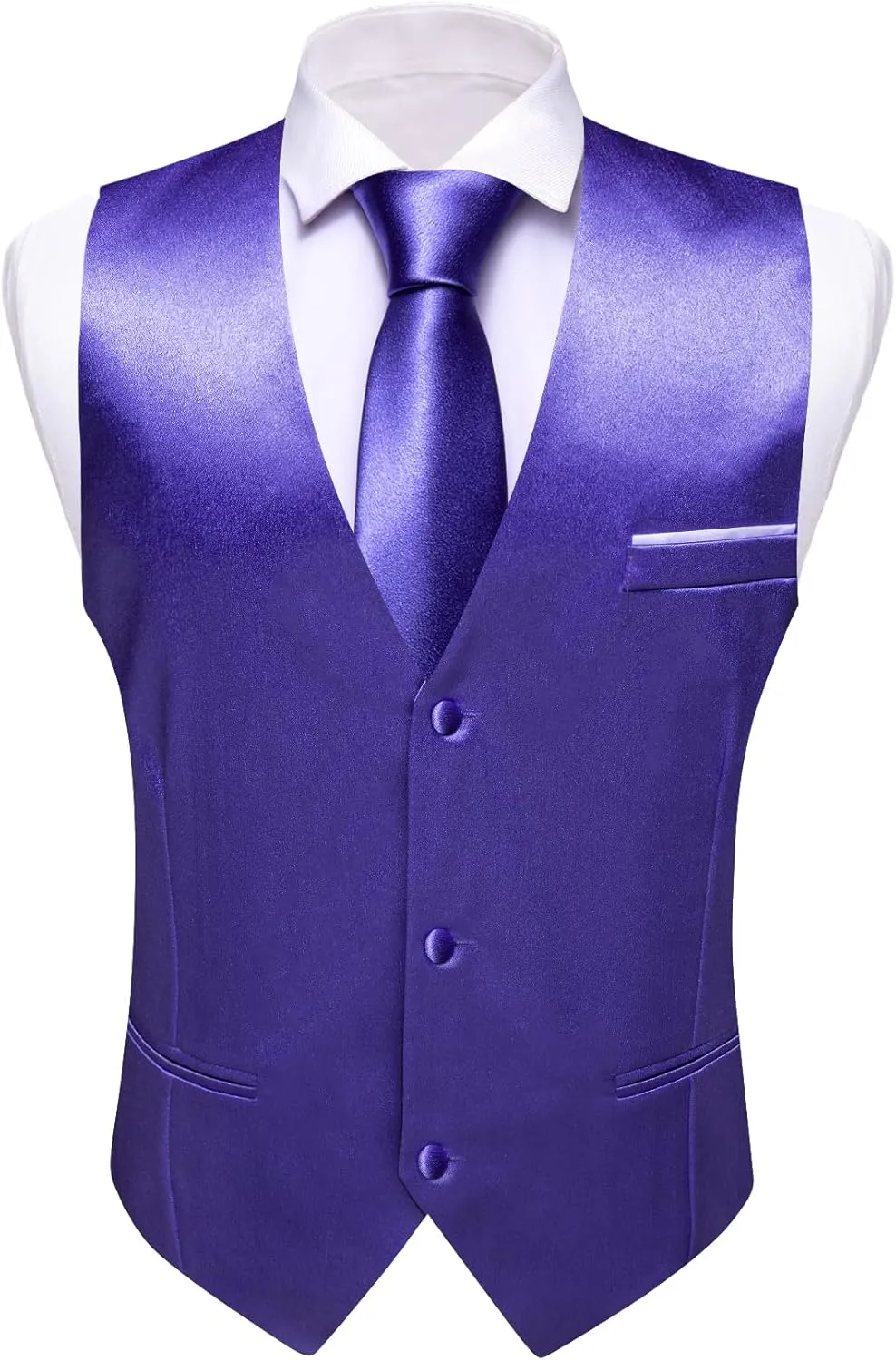 Slim Fit Casual Solid rhyolite relevance tournament entrench wisdom numerical Color Dress Waistcoat Tie Bow Tie Set Wedding Party Barry.Wang Mens Formal Business Suit Vest 
