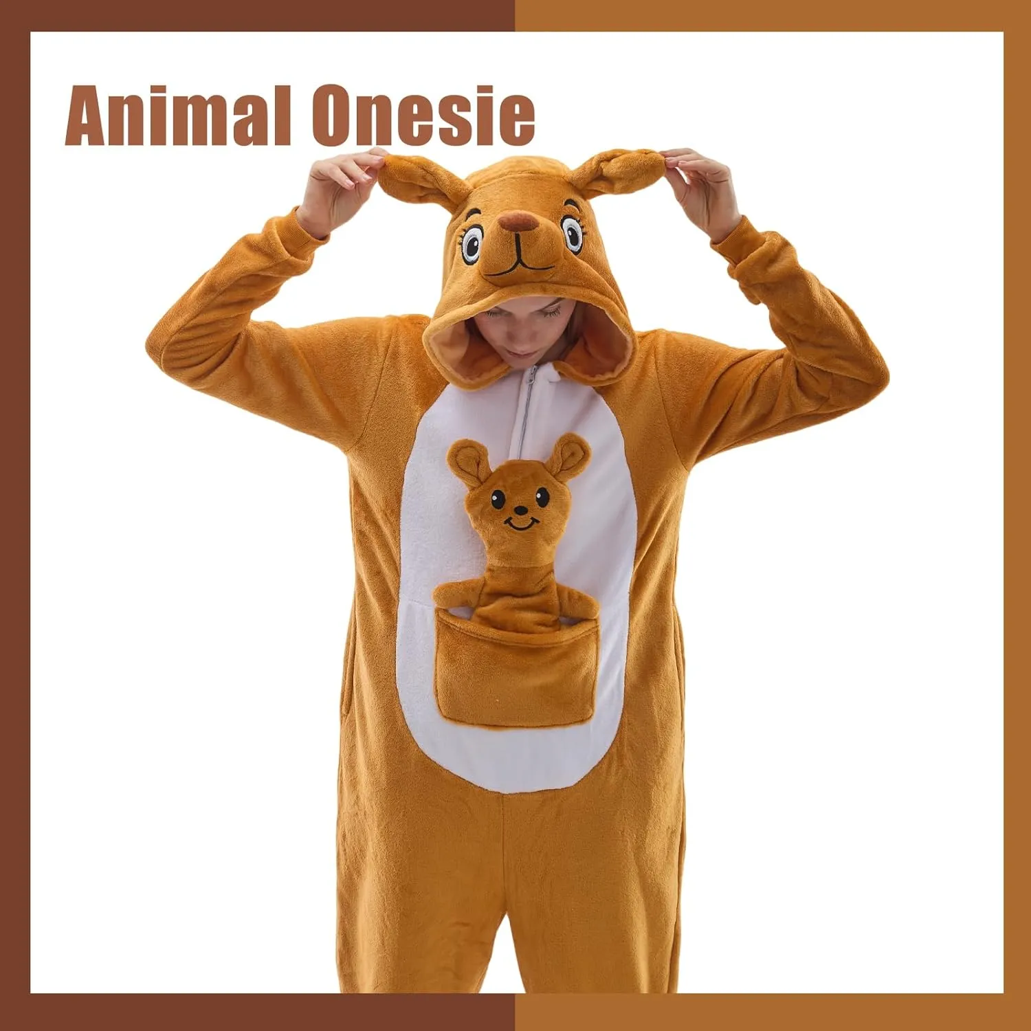 Slim Fit squeak Halloween Costume One Piece Sleepwear Homewear Cosplay Suit Unisex Adult Animal Onesie Pajamas 