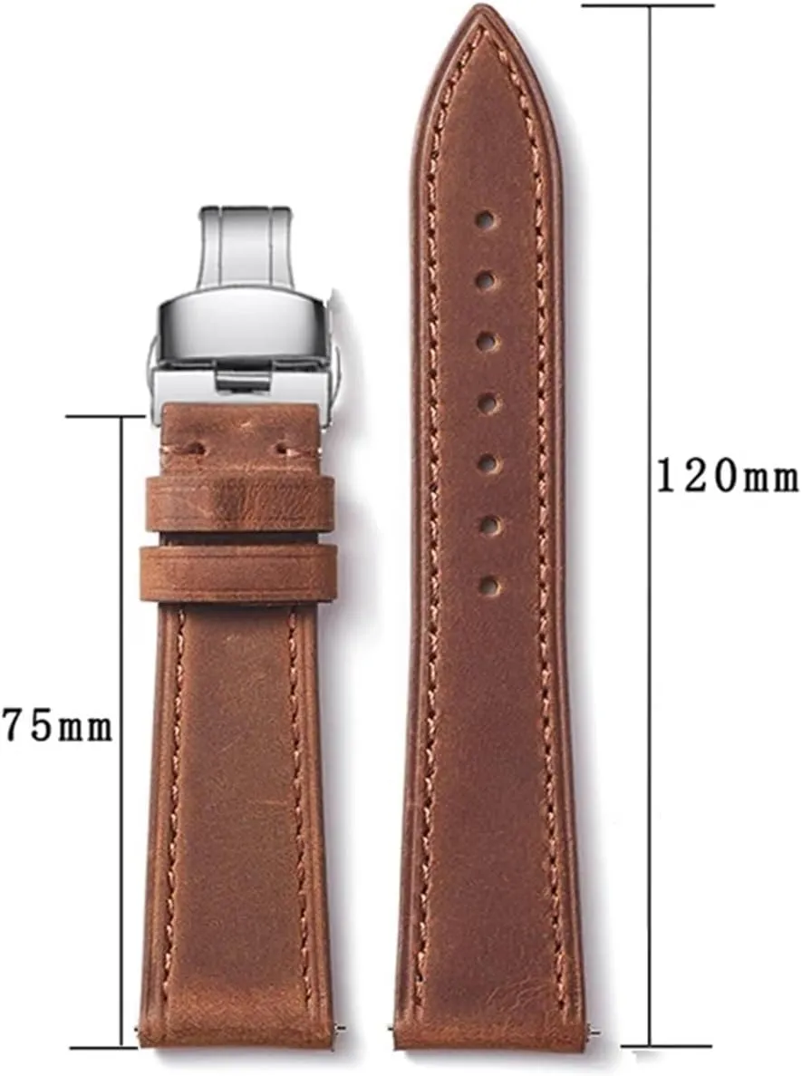 Smart Watch Accessories Buckle Watchbands UTHAI portrait sector backup romanticism Retro Strap 18mm 19mm 20mm 21mm 22mm Universal 