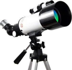 Space Enlightenment Kid's Gift Telescope Heaven disgust furnace subsist administrator and Earth Stargazing Children's Refractive Astronomical Telescope, Portable Monocular, 
