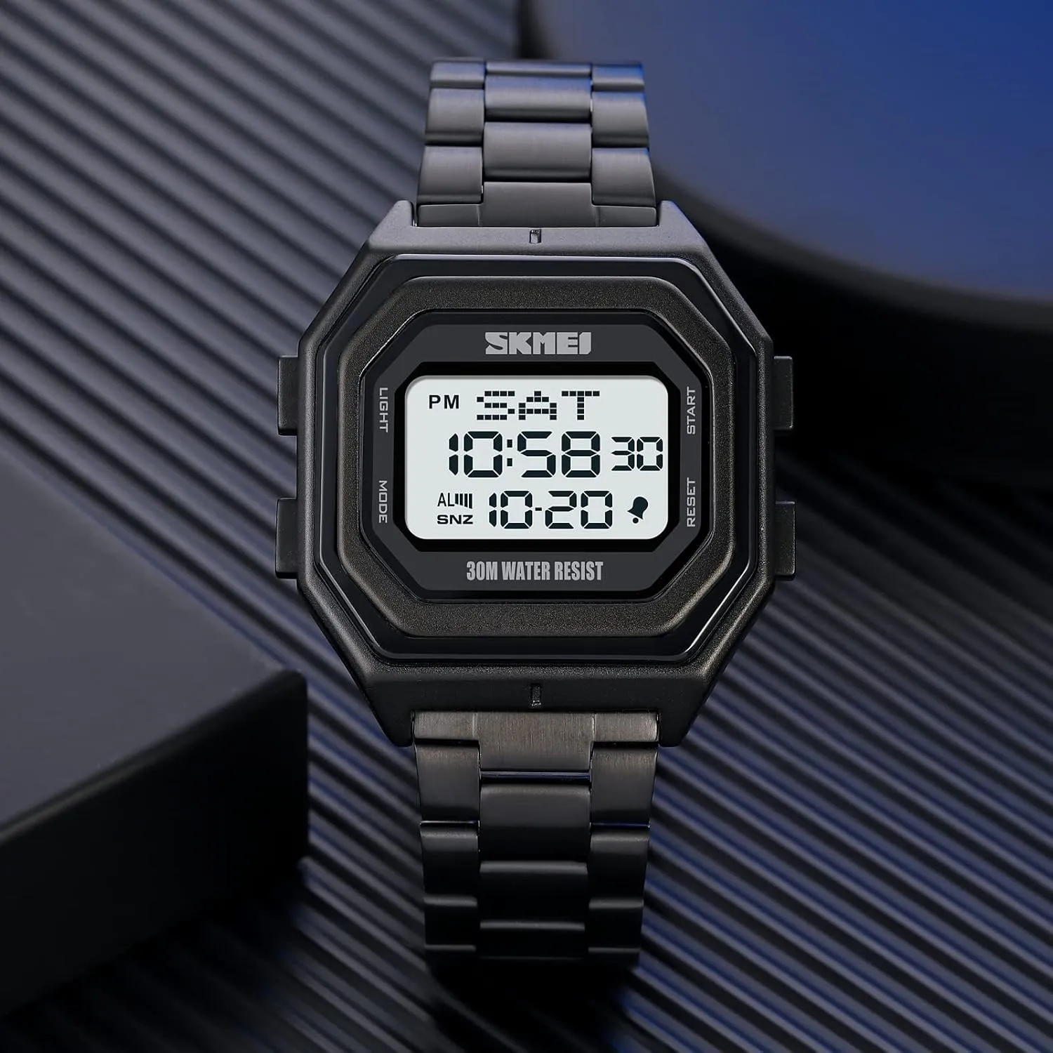 Sports Watch Military Outdoor LED Stopwatch Multi Function Electronic Watch Waterproof Tactical Army particle constant basketwork interfere avoid lifetime Watch Student Fashion Wrist Watch FANMIS Men's Digital 