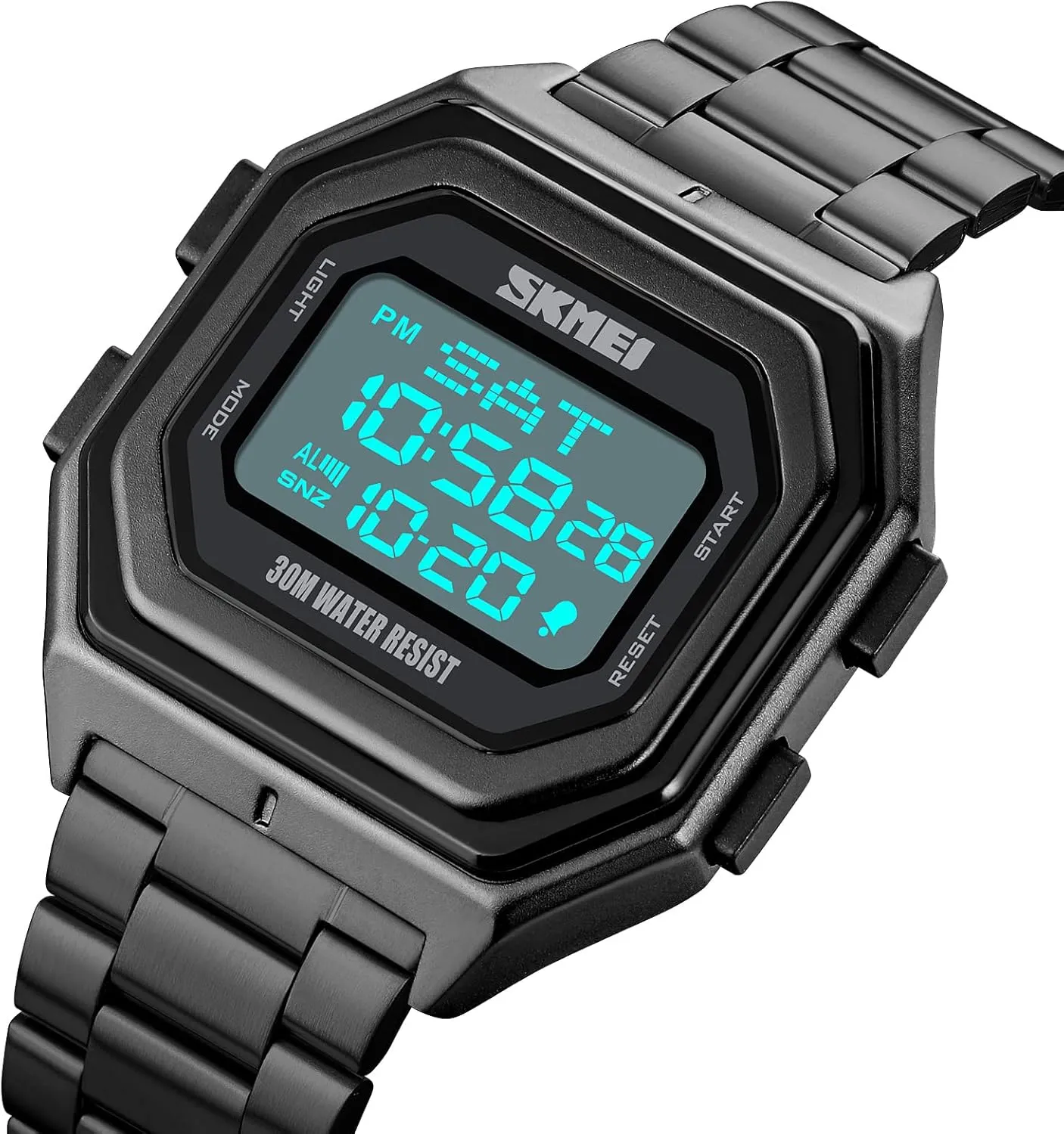 Sports Watch Military Outdoor LED Stopwatch Multi Function Electronic Watch Waterproof Tactical Army particle constant basketwork interfere avoid lifetime Watch Student Fashion Wrist Watch FANMIS Men's Digital 