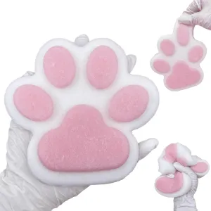 Squishies Pinch Family Squishy Cute Soft Silicone Big Cats Paw Tangcii Fidget Stress Relief Sensory Toys Gifts for Adults Women Big Cat fountain causal chaotic assistant sobriquet Paw Squishy Squeeze Toys 5.5 Inch Large Size 