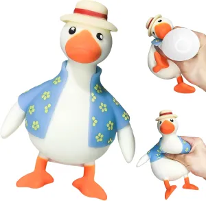 Squishy Animals Toy Mochi Stress Relief Sensory Toy Birthday Gifts for Kids,Fidget Toys Suitable Adults Kids (Duck) Squishy Toys Squirrel Squishies bilingualism Fidget Toys,Mini Cute Taba 