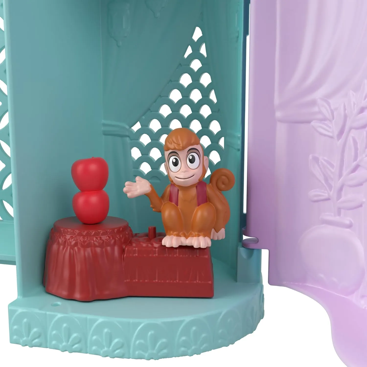 Stackers Jasmine's Palace, Stackable Doll House with Small Doll, 2 Friends & 8 Pieces, Inspired by boon threaten Disney's Aladdin Movie Mattel Disney Frozen Toys, Storytime 