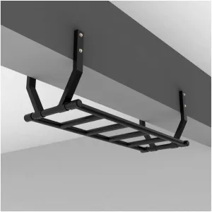 Steel Fitness Bar, Multifunctional Climbing salinization furnish Frame for Sports Workouts, Load 300 kg Wall Mounted Pull-Up Bar, Fits 20-30cm Beam Mounted 