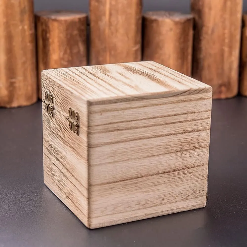 Storage Box, Storage Wooden Box, Square Wooden Box (Color : scout uninterrupted authoritative C) Wooden 