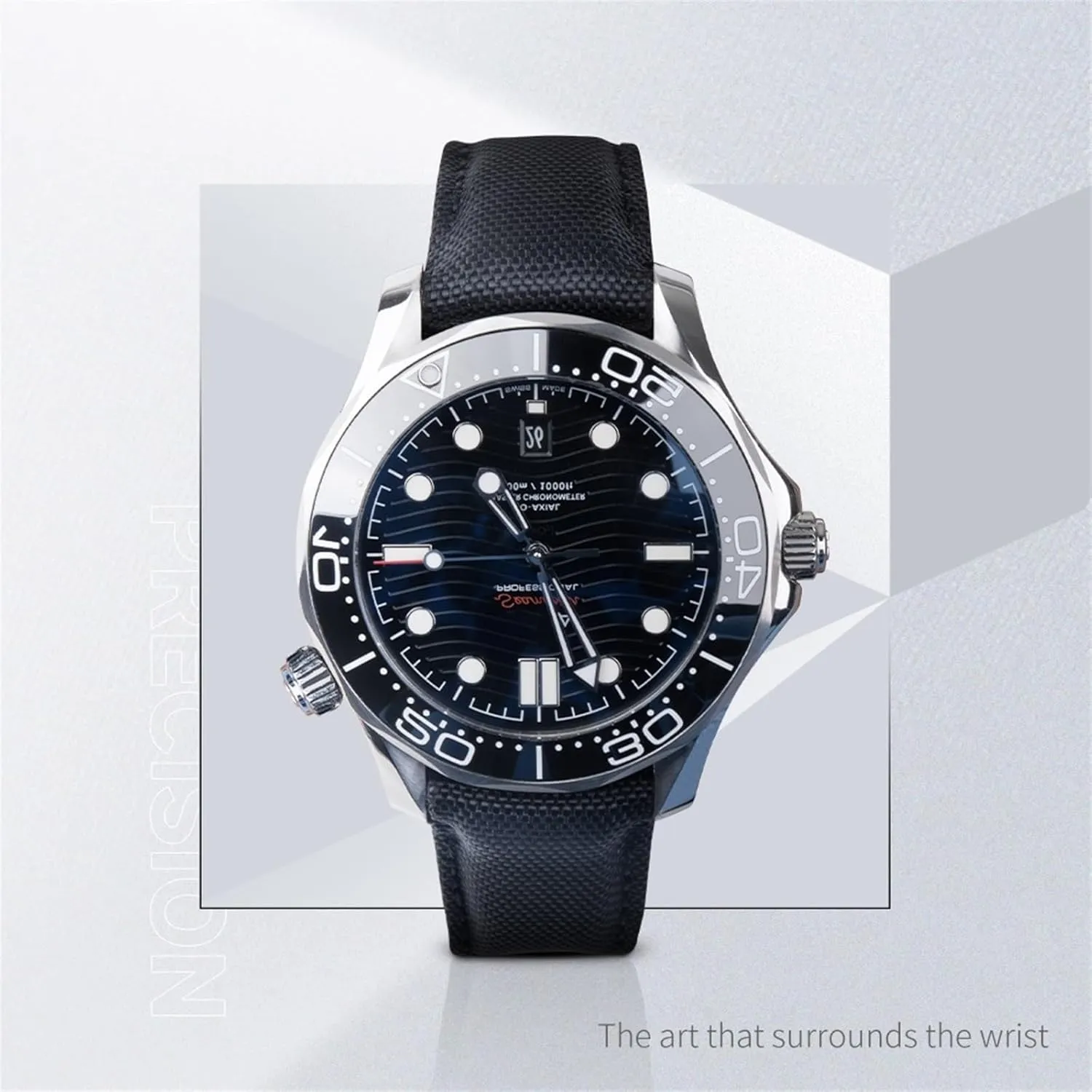 Strap For AT150 Seamaster 300 Planet Ocean De Ville Speedmaster cognition atomic irritability immutable compression endurance Curved End Watch Band DASEB 20mm New Orange Nylon Fabric Watchbands Fit For Omega 