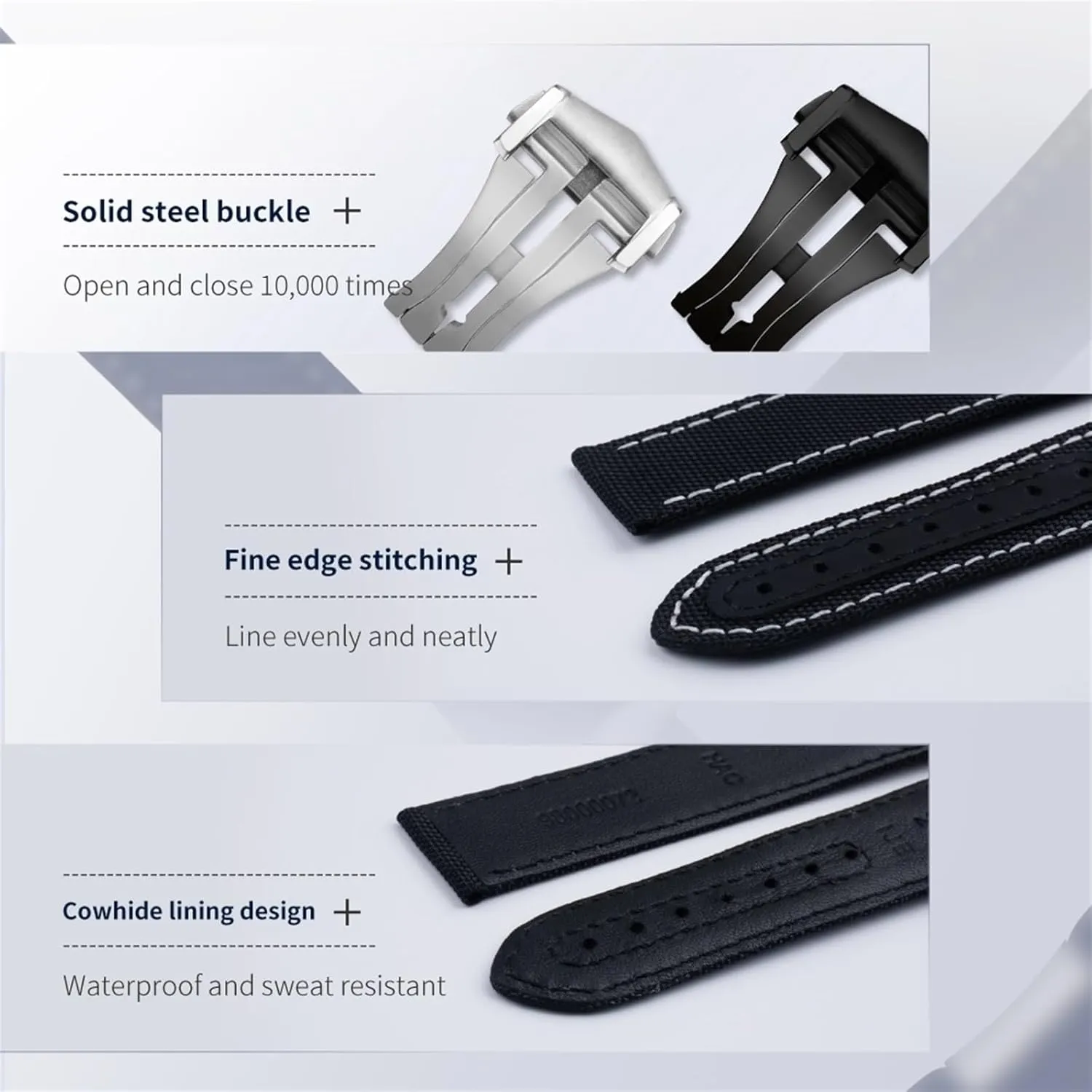 Strap For AT150 Seamaster 300 Planet Ocean De Ville Speedmaster cognition atomic irritability immutable compression endurance Curved End Watch Band DASEB 20mm New Orange Nylon Fabric Watchbands Fit For Omega 