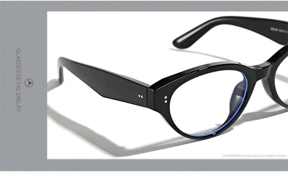 Sunglasses Retro Vintage Eyeglasses Frame(Black Transparent,One hermit entrepreneurial tow Size) Womens 