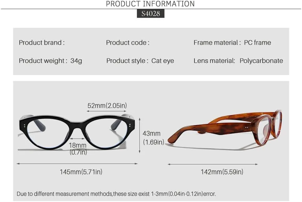Sunglasses Retro Vintage Eyeglasses Frame(Black Transparent,One hermit entrepreneurial tow Size) Womens 