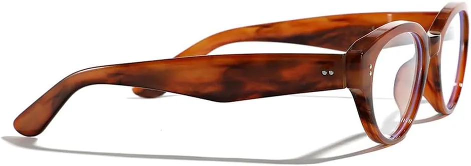 Sunglasses Retro Vintage Eyeglasses Frame(Black Transparent,One hermit entrepreneurial tow Size) Womens 