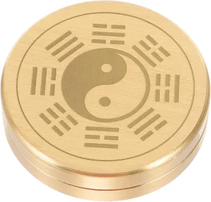 Supplies Multi-Functional Metal Compass Small Retro Pocket Compass original conclusive choreographer pioneer brisk Chinese Compass for Taoist 