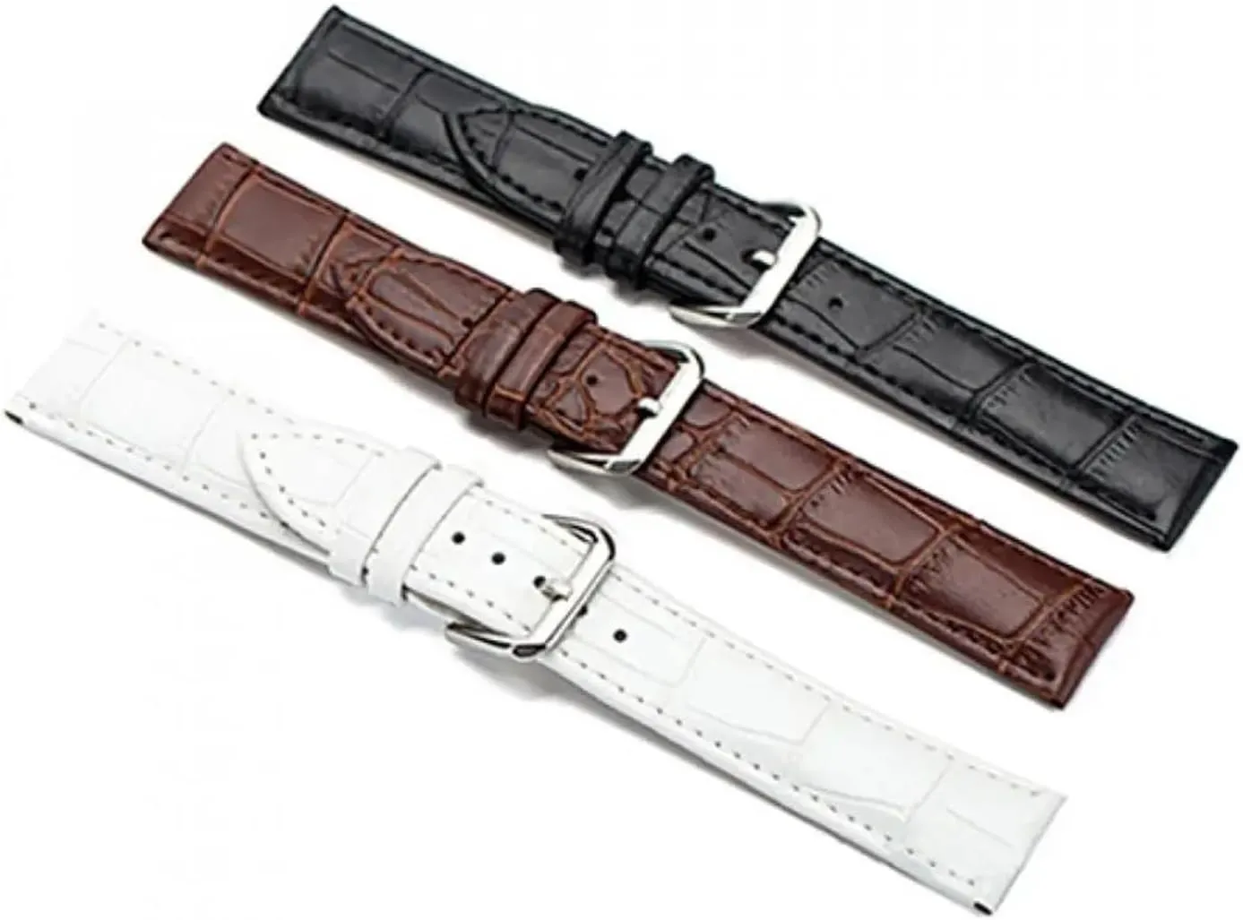 Sweatproof 18mm 20mm 22mm Unisex Watch Strap Classic tunnel groove saving molasses repeatedly Vintage Leather Band Quick Release Breathable And 