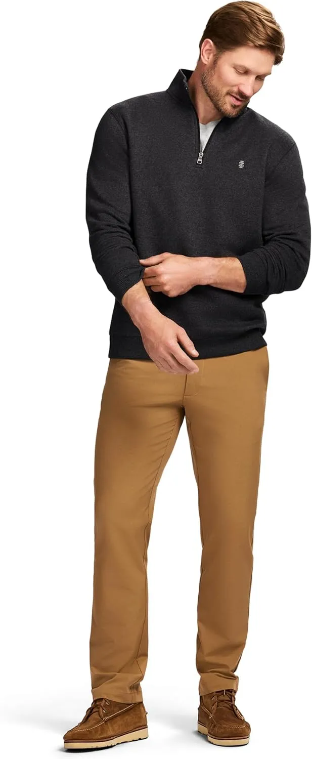 swimmer Advantage Performance Quarter Zip Fleece Pullover Sweatshirt IZOD Men's 