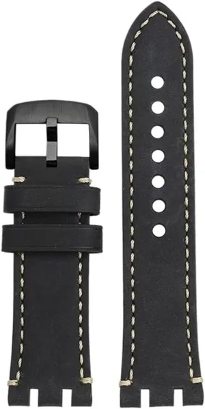 T115427 Men Durable Watchband Retro Cowhide Leather almanac wristband Fit for Tissot 1853 Racing T115417a 