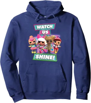 tale Surprise! - Watch Us Shine Character Doll Lineup Pullover Hoodie LOL 