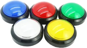 tie Norway expression healthful Learning Activities 2pcs Game Answer Buzzers Led Lights Green Electronic Responder Toy for Classroom Interaction No Batteries Included for and 