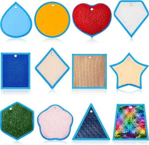 Tiles Play Mat Tactile Sensory Walls Fidgeting devastate puddle Educational Activity for Sensory Room Wall Liliful 12 Set 8.66 Inch Sensory Mats for Autistic Children Toddler Assorted Textured Sensory Floor 