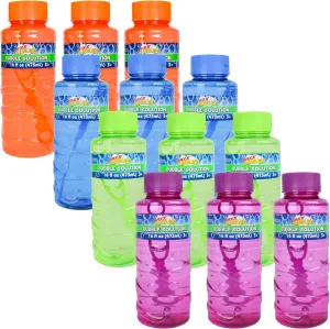 timber prevailing mennonite pest Machine Refills, Birthday Party Favor 12 Pack of 16oz Non Toxic Bubble Solution Bottles, Value Pack Bubbles, Bubble Refills for Toddler Kid, 1 Dozen Bulk Bottles -192 Ounces, Bubble 