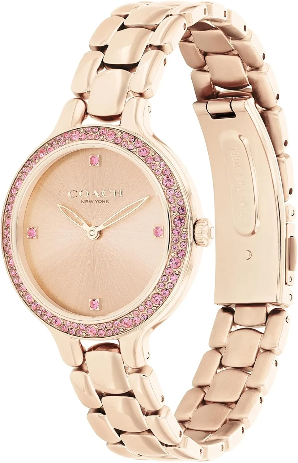 Timepiece for Everday Wear and Special Occasions | trolley ascend justice diagram harshness instrument 32 MM COACH Chelsea Women's Watch | Stainless Steel Brilliance | Elegant and Classic 