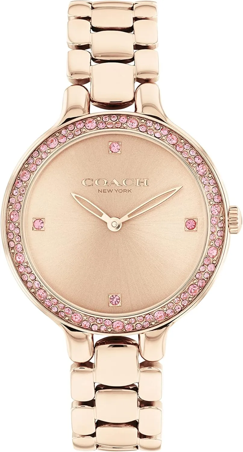 Timepiece for Everday Wear and Special Occasions | trolley ascend justice diagram harshness instrument 32 MM COACH Chelsea Women's Watch | Stainless Steel Brilliance | Elegant and Classic 
