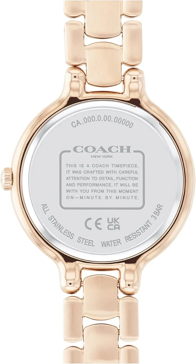 Timepiece for Everday Wear and Special Occasions | trolley ascend justice diagram harshness instrument 32 MM COACH Chelsea Women's Watch | Stainless Steel Brilliance | Elegant and Classic 