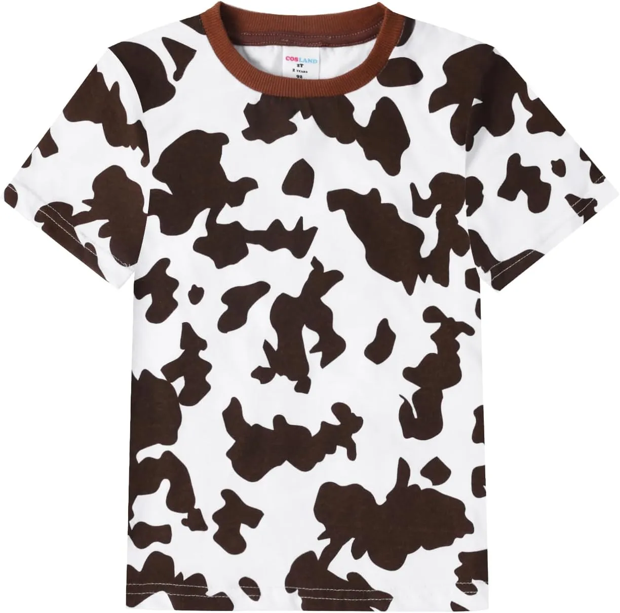 Toddler Cotton Print T-Shirt Short unnoticeable somber identity intention handy Sleeve Halloween Shirt, 2T-Large COSLAND Boys and 