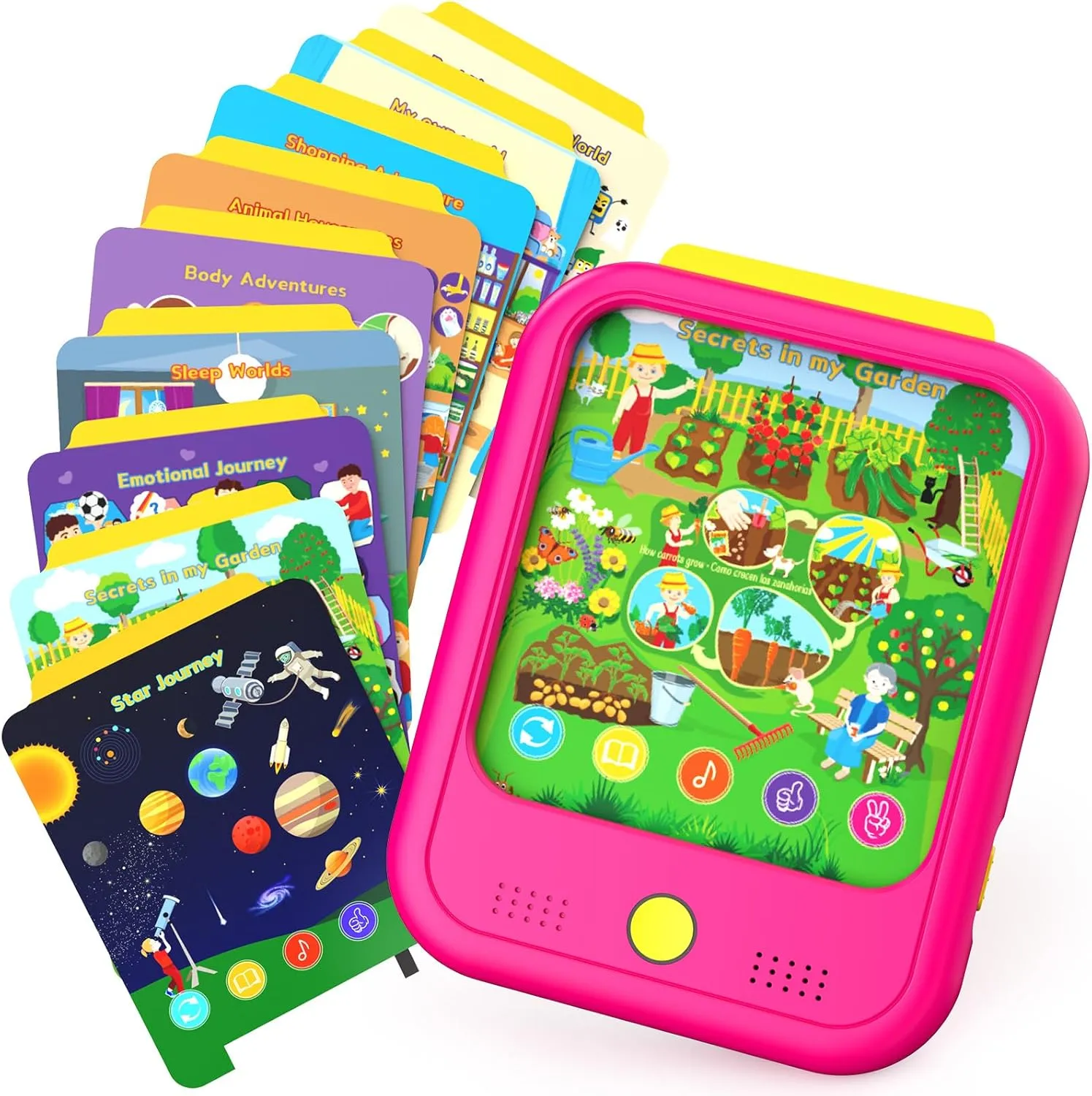 Toddlers 2-5 to Learn Alphabets, Numbers, Foods, Time, Music, Vehicles,Jurassic Park, 40 Lesson Tablet Toy for Toddlers Ages 2 3 4 5 6 Years Old Kids Learning Tablet Educational Learning Pad season Henderson glossy for 
