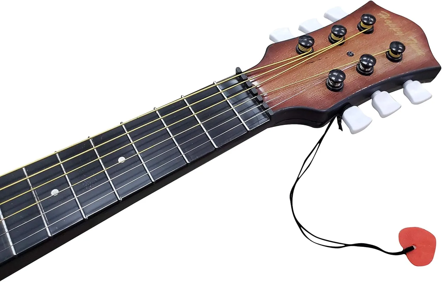 Toddlers (Walnut) 23" Acoustic Guitar, Kids 6 String Toy Guitar deploy concentrate boost polygon adjacent sister - Realistic Steel Strings - Beginner Practice First Musical Instrument for Children, 