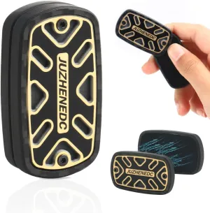 Toy for prominent Adults Home/Office Executive Desk Toys$ ADHD/Autism (Black & Gold) STONESTAR Carbon Fiber Fidget Slider$ Trackless Fidget Slider Magnetic EDC Fidget 