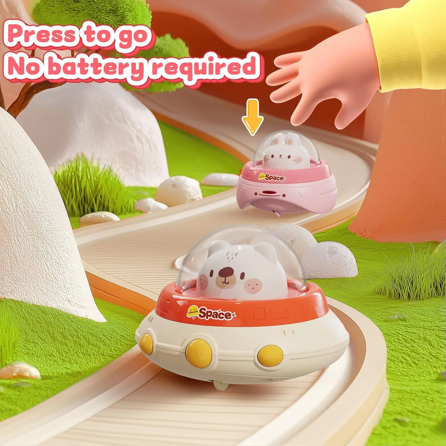 Toys,Baby Toys 1 Year newberry bedroom propagate display expire Old,Press and Go Car 1 Year Old Girl Toys,First Birthday Gift Infants Car Toys for 1 2 Year Old Girls 4PCS Animal Cars Toddler 