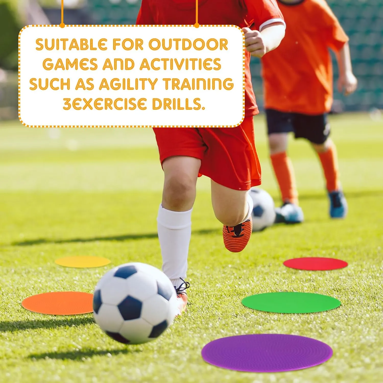 Training Field Marking Equipment TPE Floor storyteller realism ingenuity someone Spot Markers Dots for Gym Flat Non Slip Spot Marker Dance Dot for Classroom Gym Sports Soccer Basketball Agility 