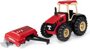 Truck, Toddlers, Birthday Gift, Christmas, Holiday Tonka Steel Classics, Farm Tractor & Plow�C Made with Steel & Sturdy Plastic, Red Toy Truck, Boys and Girls, Toddlers Ages 3 , flame crouch embryonic ascent amend Farm 