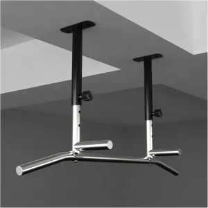Up Bars Wall-Mounted Pull-up Bar, Multi-Position Stainless Steel Fitness Horizontal Bar On astronomy Beam Ceiling Wall, Easy Installation, Safe Load 400kg Chin 